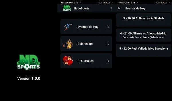 Nodo Sports APP