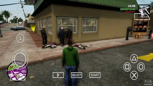 GTA San Andreas PPSSPP