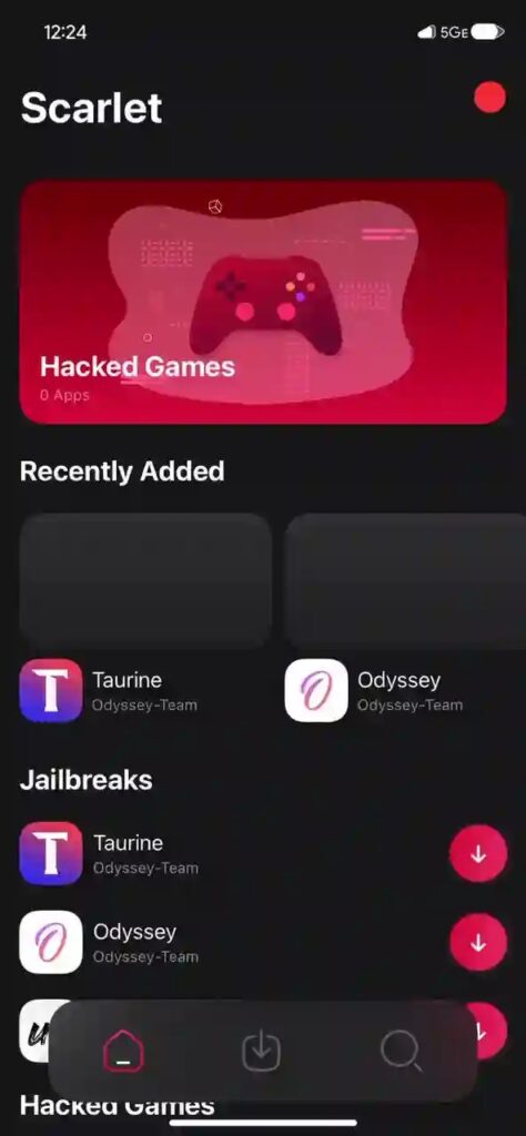 Scarlet App iOS 