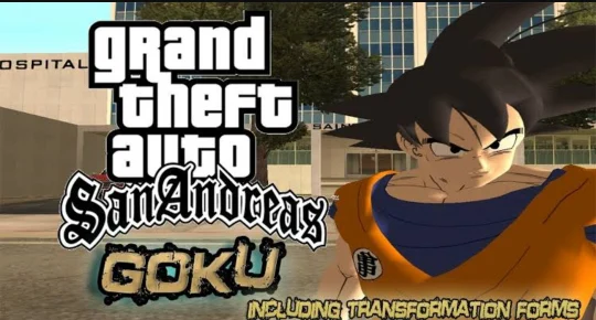 GTA San Andreas Dragon Ball Z Goku Mod APK