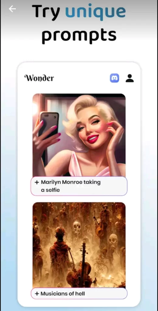 Wonder AI Art Generator Mod APK