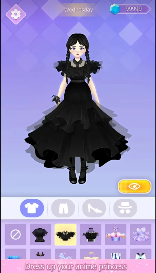 Anime Princess Dress Up ASMR Mod APK