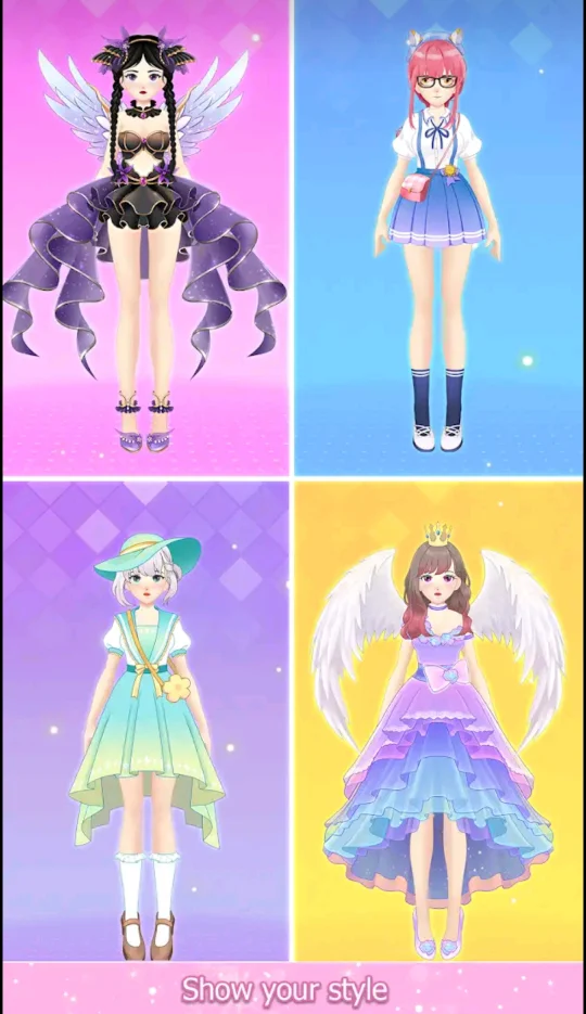 Anime Princess Dress Up ASMR Mod APK 