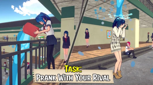 Anime School Girl Life 3D Sim Mod APK