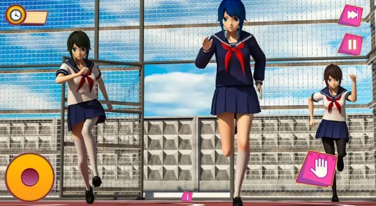 Anime School Girl Life 3D Sim Mod APK