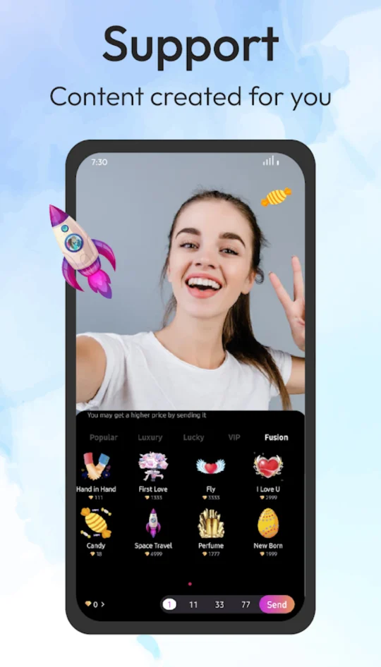 Milky Live Video Chat Mod APK